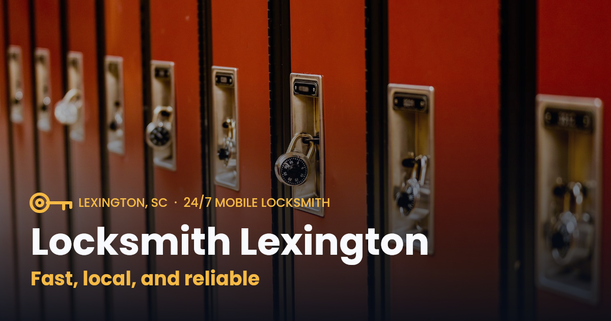 locksmithlexington-sc.com — Lexington, SC